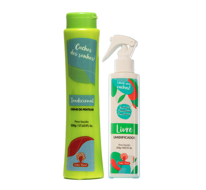 Creme de Pentear Tradicional + Umidificador Livre